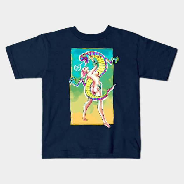 Love the Lizard Kids T-Shirt by Marino_Resta